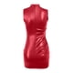thumbnail image 3 of Vestido sin mangas de cuero sintético para mujer: ajustado a las caderas, sexy para fiesta, tejido elástico, tallas S-L (busto/cintura/cadera/largo), 3 of 6