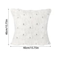 thumbnail image 2 of Easter Bunny Pillow Cases and Embroidered Pillow Covers, Decorative Easter Decor for Sofa and Bedroom, High-End Floral Cushion Shells for Living Room, Multiple Styles, 1-Pack, 2 of 7
