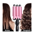 thumbnail image 3 of Rizador De Pelo Triple Tubo Rosa Barbi  con Nero, 3 of 5