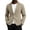 Beige, variant on Men’s Corduroy Blazer Jacket Vintage Button Down Casual Work Wear Notch Lapel Black L