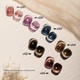 thumbnail image 4 of Rainbow Reflective Cat Magnetic Gel Nail Polish 10ML Shiny Glitter Cat Eye Nail Gel, 4 of 5
