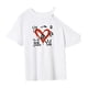 thumbnail image 4 of Camiseta de manga corta para mujer, ropa de calle clásica de verano, para ir al trabajo y caminar S, 4 of 7