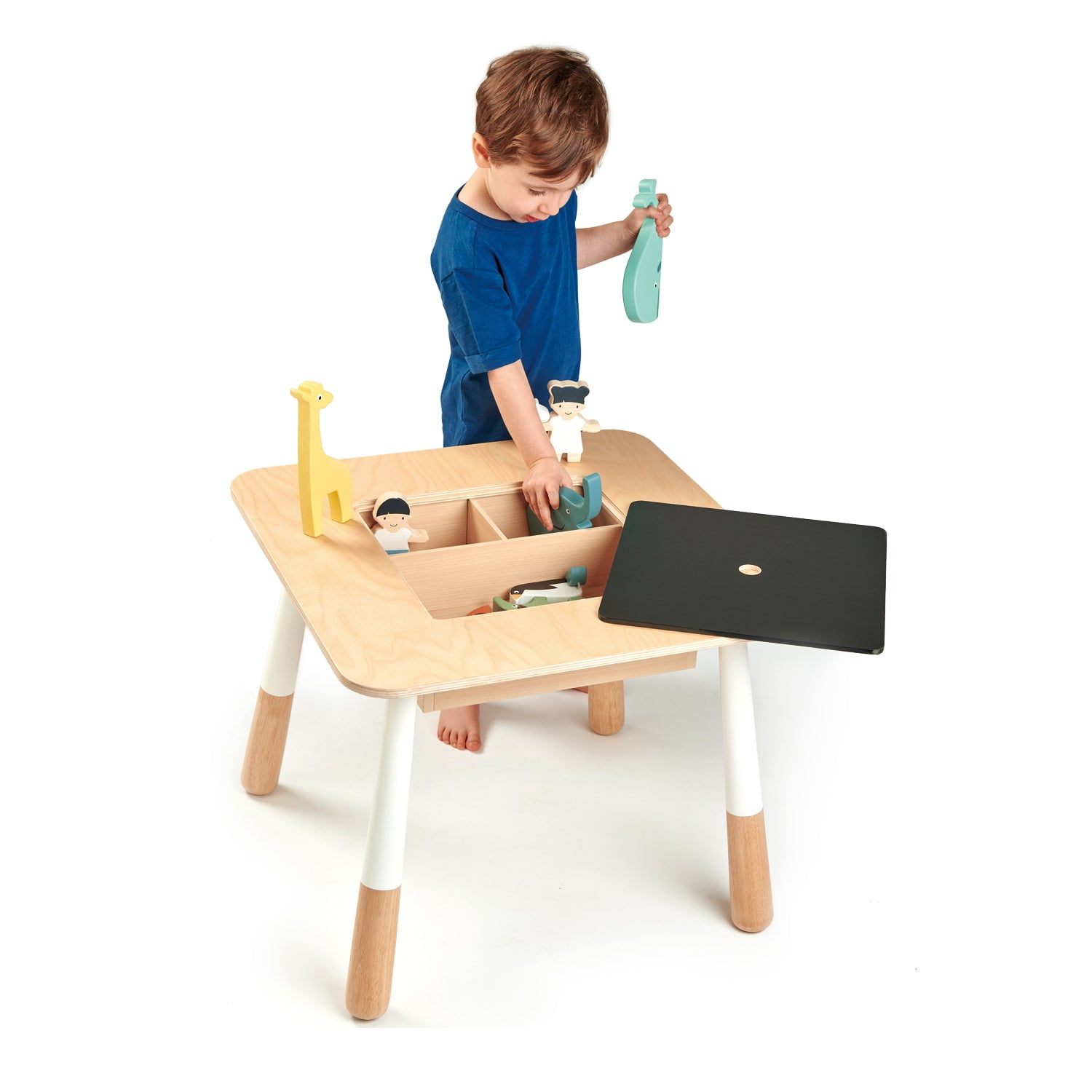 Tender Leaf Toys - Forest Table and Chairs Collections - Adorable Kids Size Art Play Game Table and Chairs