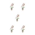 thumbnail image 2 of Flor artificial Naiovety Tela ABS Adorno falso para macetas Blanco Type2 NO2, 2 of 6