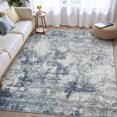 thumbnail image 5 of SIXHOME 6'x9' Area Rugs for Living Room Modern Abstract Area Rugs Machine Washable Rugs Soft Neutral Carpet Rugs for Bedroom Dining Room Office Aesthetic Home Decor Non Slip Rug Blue, 5 of 7