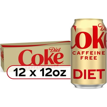 Diet Coke Caffeine Free Soda Pop, 12 fl oz, 12 Pack Cans