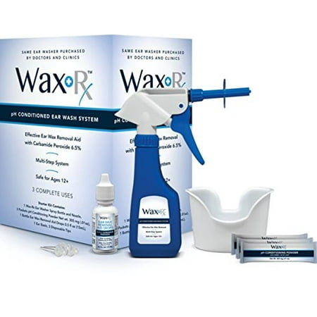 Ear Relief Wash - Doctor Easy Wax-pH Conditioned Ear Wash System, 15.2 Ounce