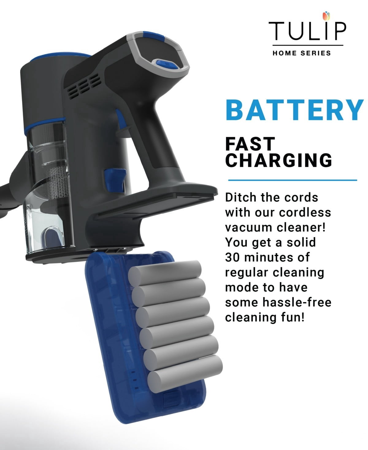 Tulip 6in1 Stick Vacuum