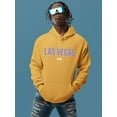 thumbnail image 2 of Las Vegas Varsity Style Hoodie Men -Image by Shutterstock, Male Large, 2 of 4