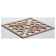 thumbnail image 4 of Ekena Millwork 11 3/8"W x 11 3/8"H x 1/4"T Small Harlingen Decorative Fretwork Wood Wall Panels, Hickory, 4 of 18