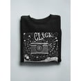 thumbnail image 3 of Vintage Camera Drawing Sweatshirt Men -Image by Shutterstock, Male Medium, 3 of 4