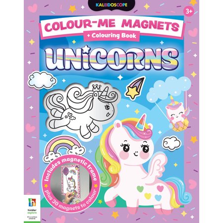 Colour-Me Magnets Unicorns Bind-Up (Hardcover)