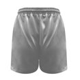 thumbnail image 5 of LYXSSBYX Womens Shorts Clearance Cotton Womens Loose Drawstring Elastic Waist Pocket Solid Casual Shorts Pants, 5 of 6