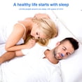 thumbnail image 4 of Anti ronquido clip de nasal uso de viajes a domicilio hotel mujeres hombres snore stopper nariz respiración dilator dilator ayuda herramienta salud cuidado de la salud blanco Inevent CE001605-01, 4 of 6