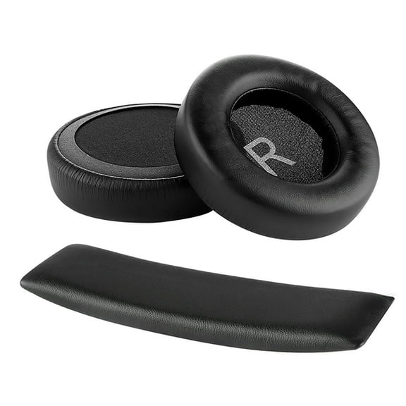 Geekria Earpad and Headband Set, Compatible with AKG K845BT/K845/K545 Headphone, Repair Parts Suit (Black)