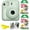 Mint Green, variant on FUJIFILM INSTAX MINI 12 Instant Film Camera ( Mint Green ) + Fujifilm Instax Mini Twin Film bundle ( 40 Sheets )