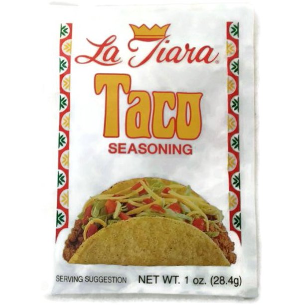 La Tiara Taco Seasoning 6 Pack