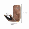 thumbnail image 2 of Skateboard Wall Mount Wood Skateboard Hanger Holder Rack Display, 2 of 5