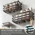 thumbnail image 3 of Elegear shower shelf shower basket without drilling, set of 2., shower shelf with suction hook, 3 of 5