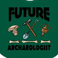 thumbnail image 4 of Inktastic Historian Future Archaeologist Boys or Girls Baby Bib, 4 of 4