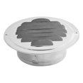 thumbnail image 4 of Grille d'Aération Ronde Plate en Métal de Couverture de Couverture de Canalisation de Ventilation 100mm, 4 of 9