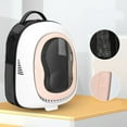 thumbnail image 2 of <p>Dog Backpack Bag Pet Backpack Carrier Bag Cat Backpack Large Space Breathable Broad Vision Portable Pet Backpack Carrier Bag With Security Locks For Pet Cat Dog</p>, 2 of 7