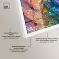 thumbnail image 4 of Glittering Spectrum I Shadowbox Print Colorful Abstracts by Art Remedy, White Frame, 12 x 12, 4 of 7