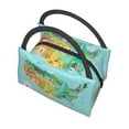 thumbnail image 5 of Lsque USA Tourist Map Pattern Portable Insulation Lunch Bag, Insulated Food Delivery Bag, Meal Grocery Tote Insulation Bag Large Capacity Reusable Warming Bag, 5 of 9