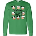 thumbnail image 3 of Inktastic Welcome to the Herd with Cute Black and White Holstein Cows Long Sleeve T-Shirt, 3 of 5