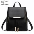thumbnail image 2 of Badenro-Mochila de cuero para mujer, morral Escolar de alta calidad, para adolescentes y niñas, gran oferta Fivean unisex, 2 of 2