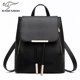 thumbnail image 2 of Badenro-Mochila de cuero para mujer, morral Escolar de alta calidad, para adolescentes y niñas, gran oferta Fivean unisex, 2 of 2