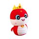 thumbnail image 3 of Peluche de serpiente para el Año Nuevo Chino 2025, juguete de peluche de serpiente, lindo juguete de serpiente de la suerte estilo A, 3 of 9