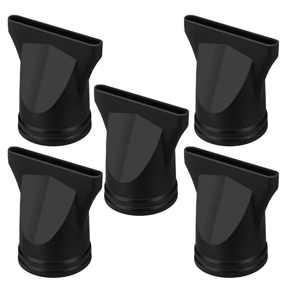 MLINS 5 Pcs Hair Dryer Accessories 7.50X7.50X4.50CM Black