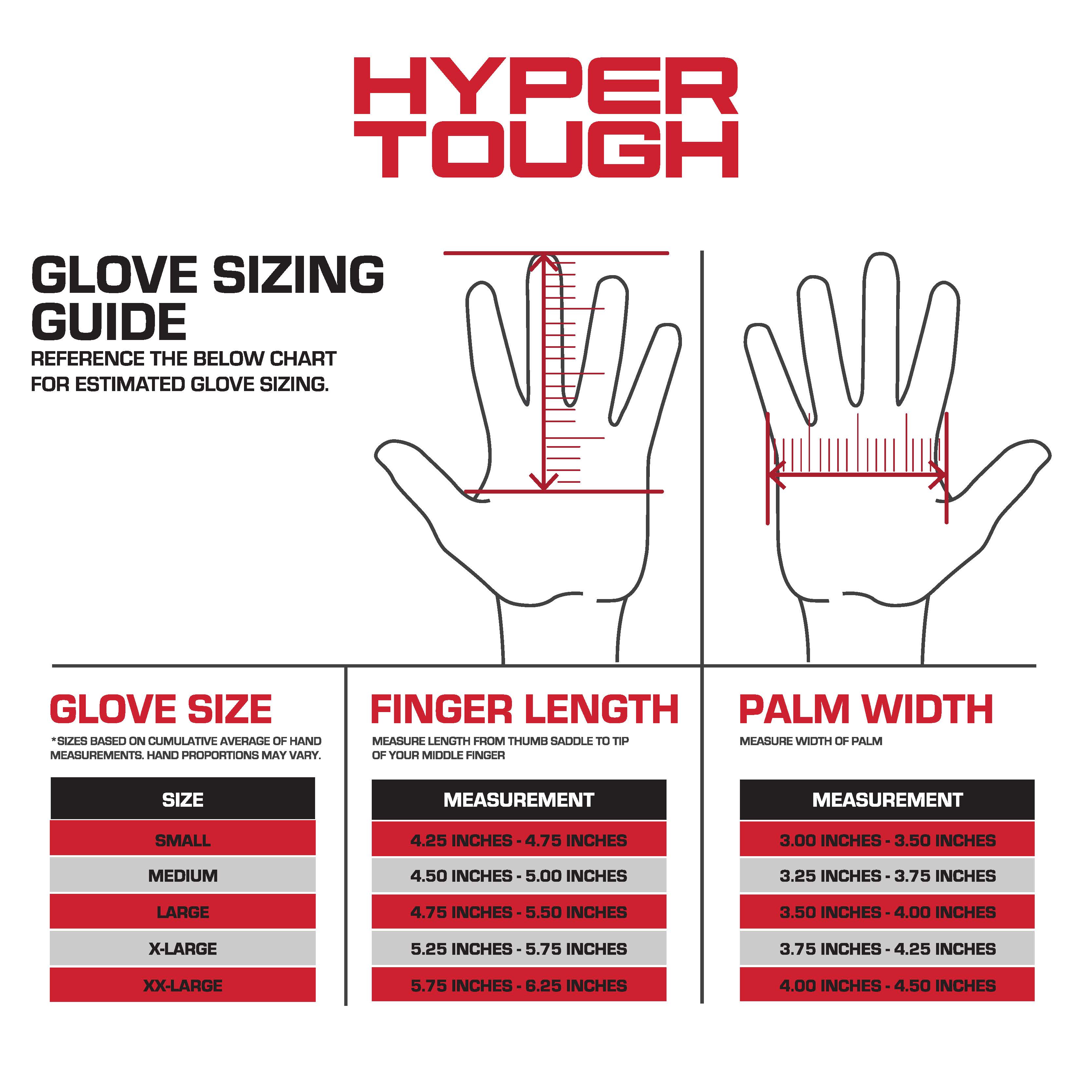 Hyper Tough All Purpose Performance Work Gloves photo 4
