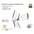 thumbnail image 3 of Antena Adir Exterior Alta Definicion Recepcion 120km 2291, 3 of 5