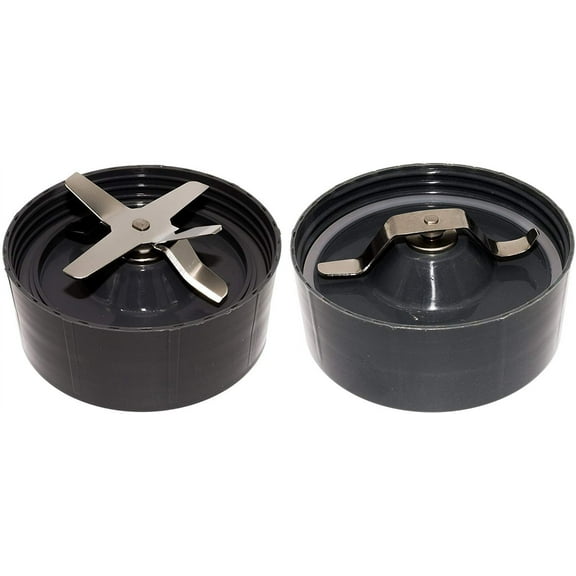 Blendin Extractor Blade and Milling Flat Blade with Gaskets Installed, Compatible with Nutribullet 600W, 900W, NB-101B, 900 Pro Series Blenders