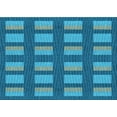 thumbnail image 1 of Ahgly Company Machine Washable Indoor Rectangle Transitional Blue Area Rugs, 5' x 8', 1 of 7