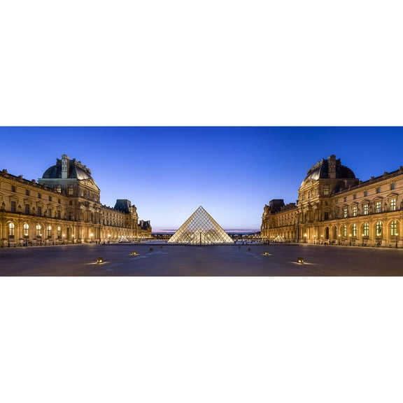 24x36 gallery poster, The Louvre