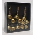 thumbnail image 2 of FRAÎCHE Holiday Metal Hanging Bells Ornament Set, 3 pack, 2 of 5