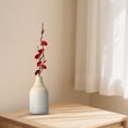 thumbnail image 4 of 54CM Single Branch White Blossom Artificial Flower Chinese Home Decor Arrangement, H, 4 of 6