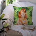 thumbnail image 3 of Carolines Treasures BB9880PW1414 Cocker Spaniel St Patricks Fabric Decorative Pillow, 3 of 4