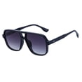thumbnail image 1 of Gafas de sol cuadradas grandes y elegantes de color verde para conducir con estilo Diseño retro unisex para el sol, 1 of 2