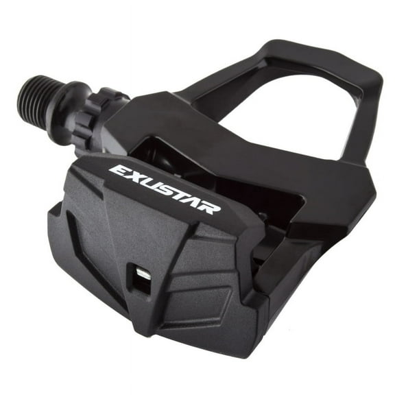 Exustar PR15 Pedals - Single Sided Clipless , Aluminum, 9/16", Black