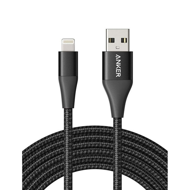 iPhone Charger Cable 10 Foot, Anker Powerline+ II Lightning Cable, (10 ft MFi Certified) Extra