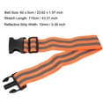 thumbnail image 2 of Uxcell Reflective Belt Bands 2 Inch Strip High Visibility Reflective Running Gear for Cycling Running Orange 1 Pack, 2 of 5
