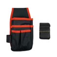 thumbnail image 1 of Multiple Pockets Adjustable Buckle Ergonomic Design Waist Bag Screwdriver Utility Kit Small Tool Belt Holder Workshop Equipment, 1 of 10