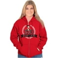 thumbnail image 3 of Retro Cartoon Betty Boop Love 1930 Women Plus Size Zipper Hoodie Brisco Brands 2X, 3 of 5