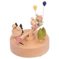 thumbnail image 3 of Music Box, Christmas Music Box Music Boxes Durable Wood Music Boxes, For Christmas Birthday, 3 of 8