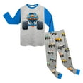 thumbnail image 5 of UAYOTSE Little & Big Boys Pajamas 2-Piece Cool Cozy Long Sleeve & Pants PJ Set Soft Kid Outfits(7-8 Years,Z94-Sky Blue), 5 of 9