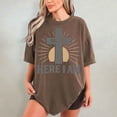 thumbnail image 5 of Christian Comfort Colors Shirt for Men & Women – Isaiah 6:8 Bible Verse Missionary Tee – Religious Cross T-Shirt for Teens – Perfect Christian Gift, 5 of 8